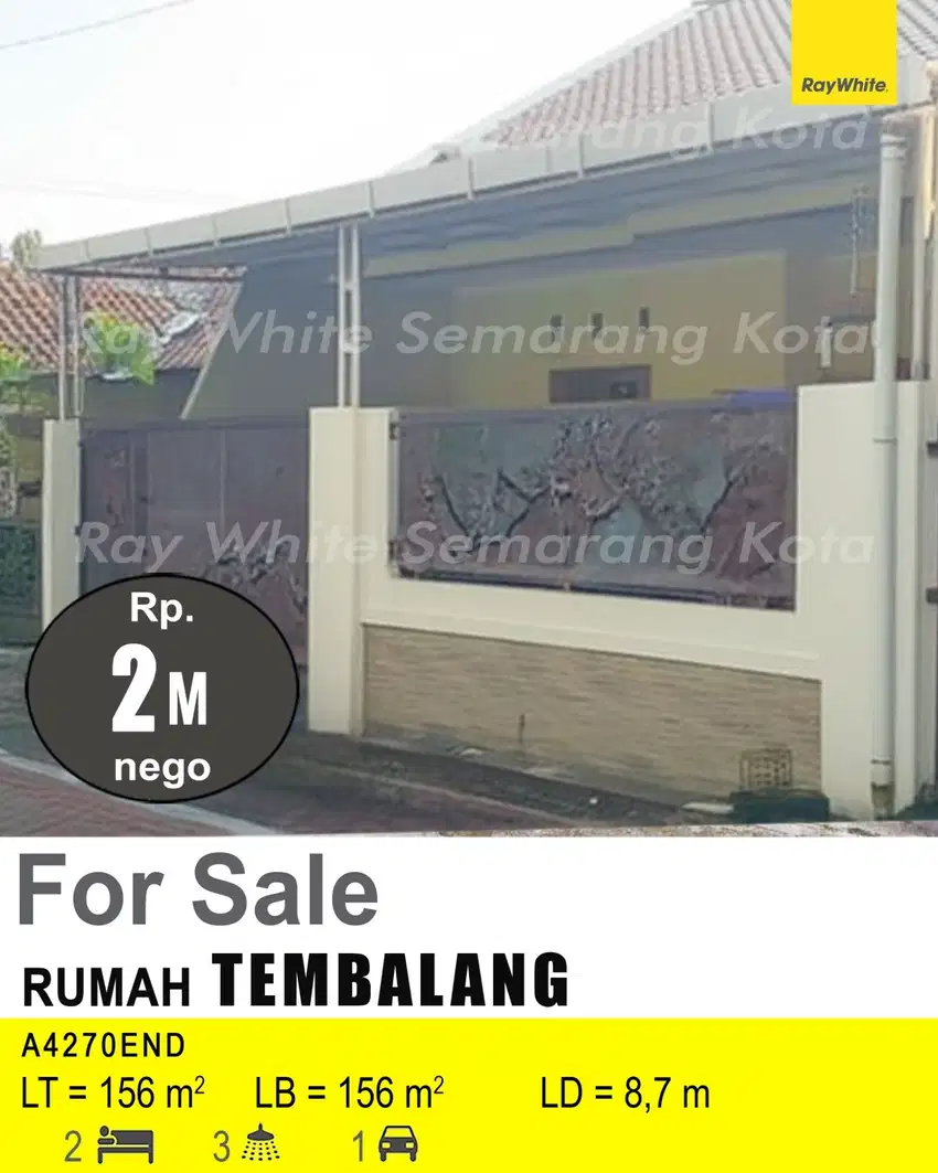 DIJUAL RUMAH DI TEMBALANG A4270