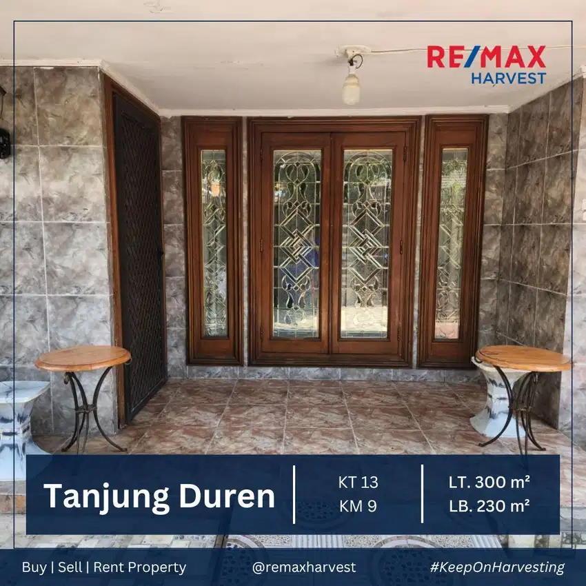 DIJUAL CEPAT MURAH  RUMAH COCOK UNTUK KOST TANJUNG DUREN JAKARTA BARAT