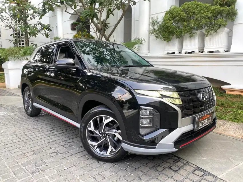 HYUNDAI CRETA PRIME 2022 Hitam km 30.000 Tgn 1 dari Baru Full Original