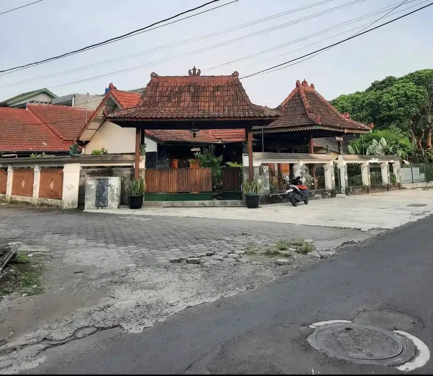 Di jual rumah etnik jawa di jogja