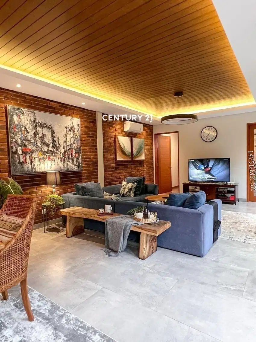 Dijual Rumah Tropis Modern Design Arsitektur Di Bintaro Sektor 9