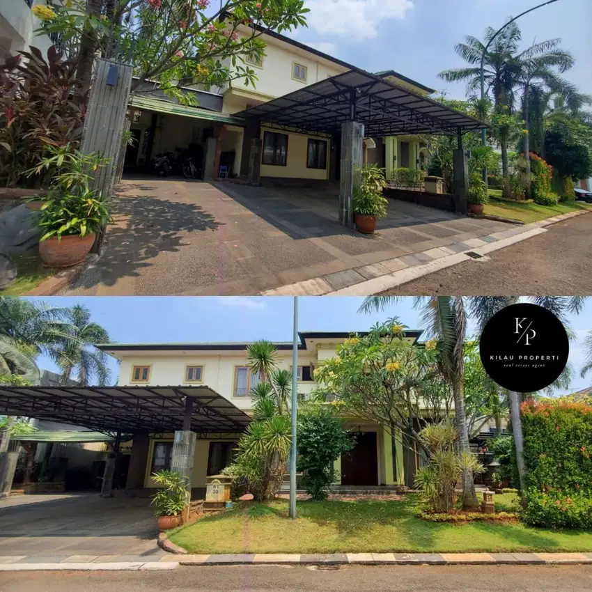 Dijual Rumah Mewah dan Besar di Cluster Terdepan Kota Wisata Cibubur.