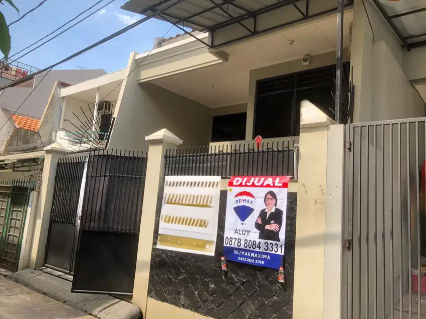 DIJUAL RUMAH TINGGAL 1,5 LANTAI KAWASAN DURI KEPA KEBON JERUK