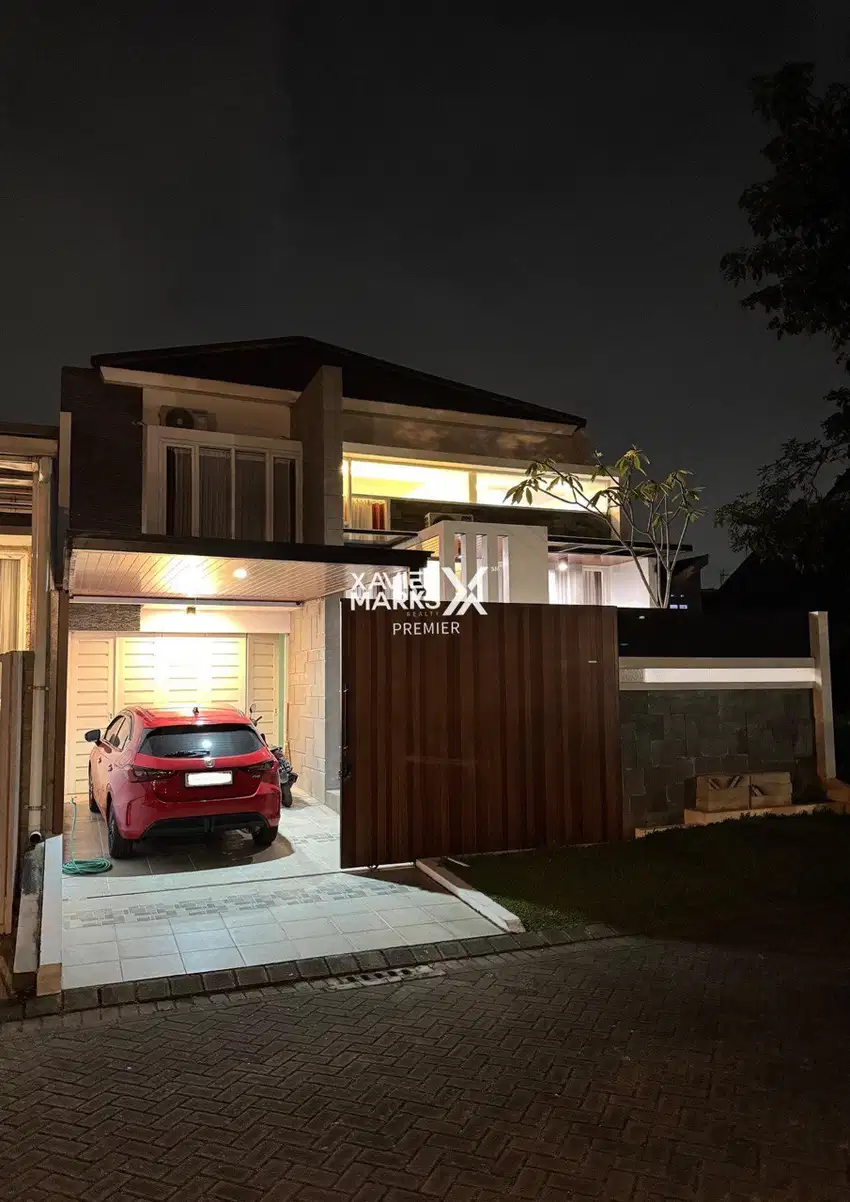 Rumah Modern Baru Siap Huni di Araya Golf Malang
