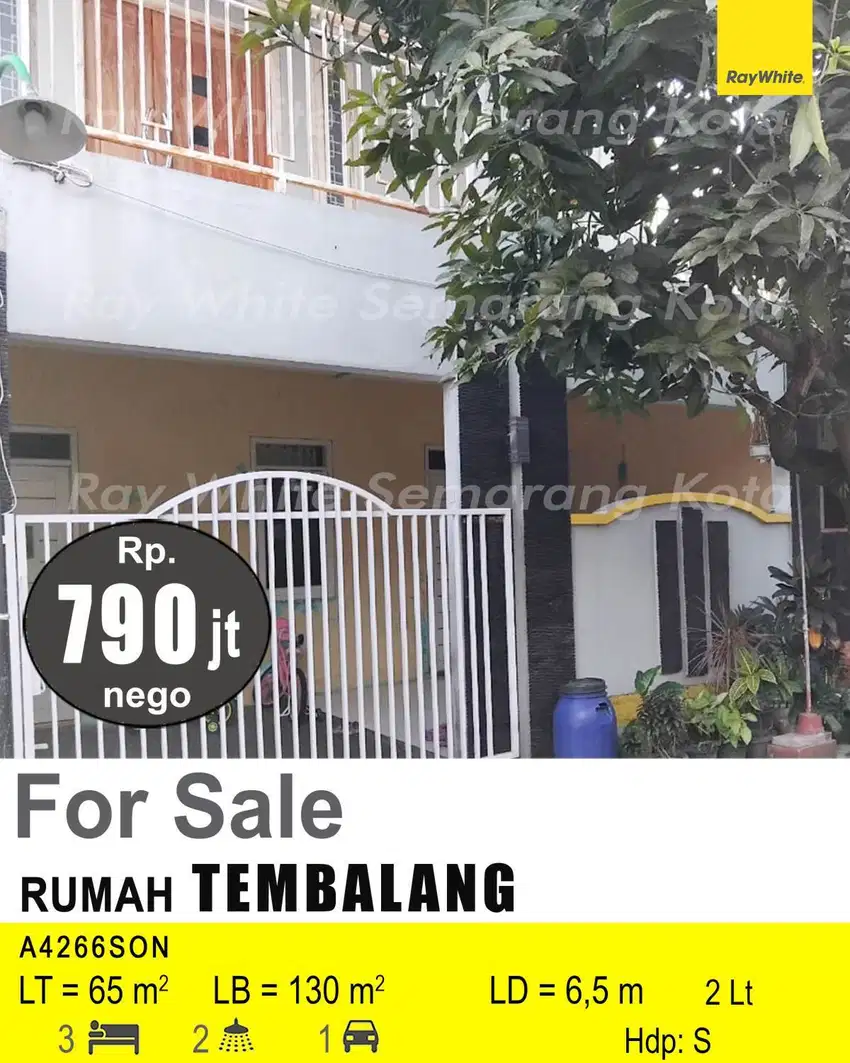 DIJUAL RUMAH DI TEMBALANG A4266