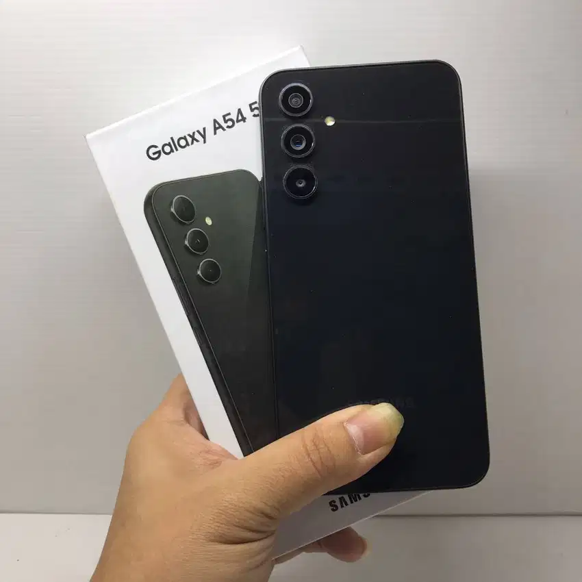 LIKE NEW SAMSUNG GALAXY A54 5G 8/256 BLACK NO MINUS EX SEIN NO MINUS