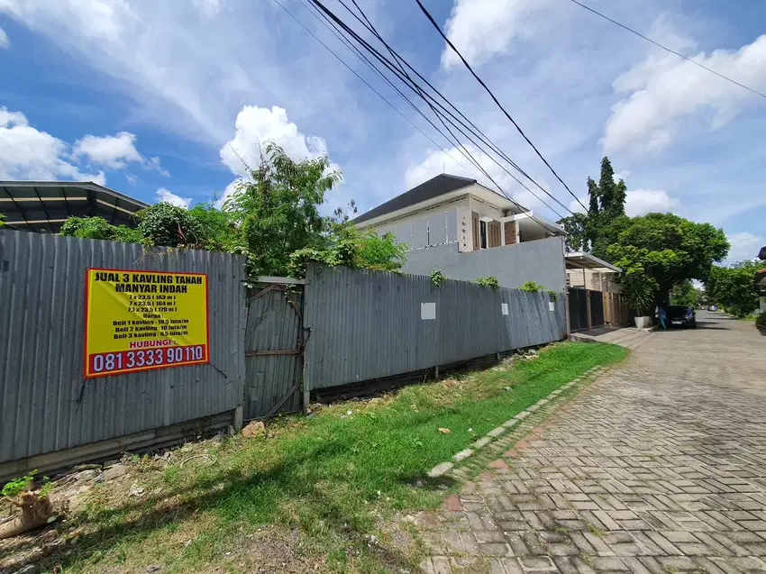Tanah Kavling MANYAR Surabaya Lokasi Favorit Strategis dekat Masjid