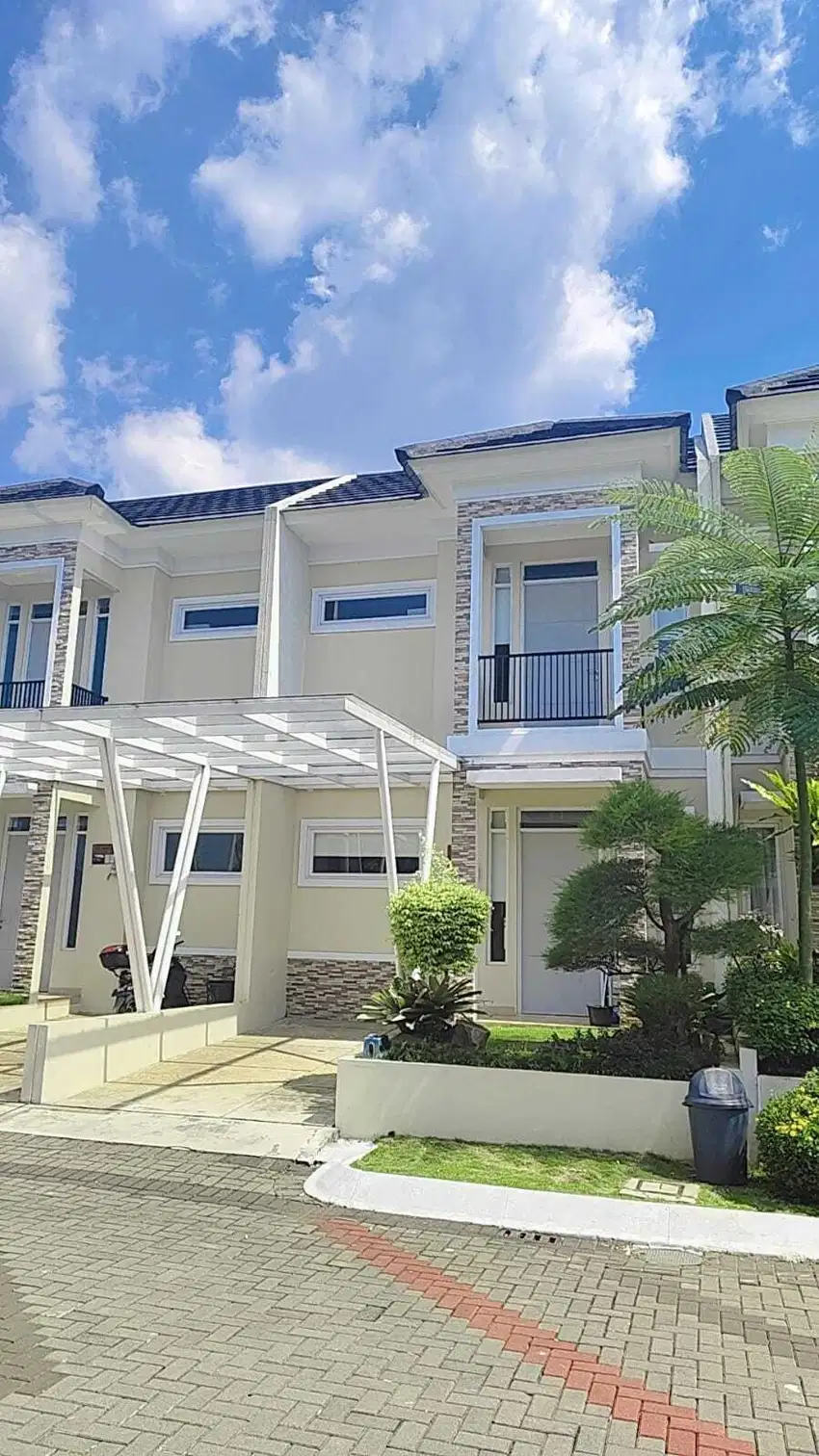 Rumah Mewah Dikota Bogor 2 Lantai 3 Kamar Tidur Bukit Cimanggu City