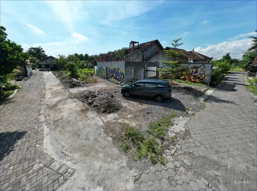 Dekat Ke Kampus UGM Dan UII, Tanah Jogja SHM Akses Jalan Mobil Papasan