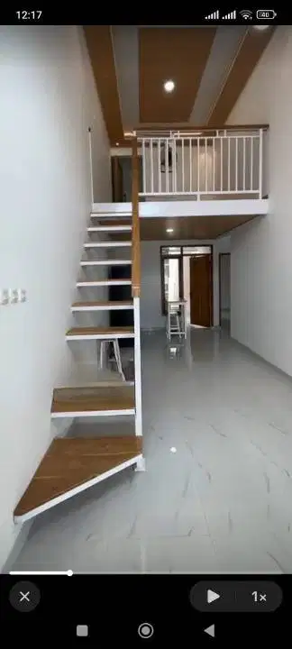 mezanin tempat tidur terbaru murah pijakan tangga kayu