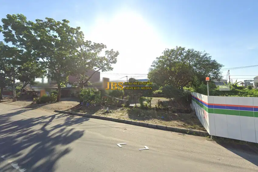 Jual Tanah Kosong di Jalan Asrama (Simpang  Jl. Gatot Subroto) - Medan