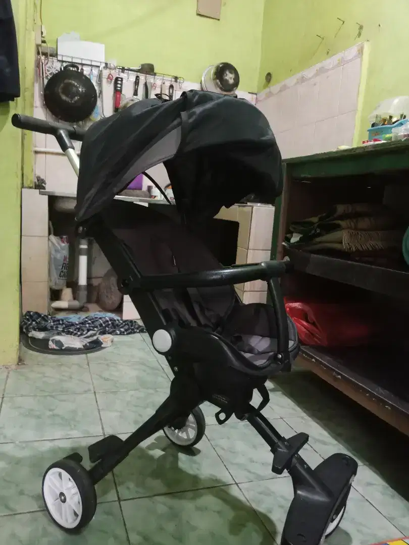 stroller sama sepeda baby