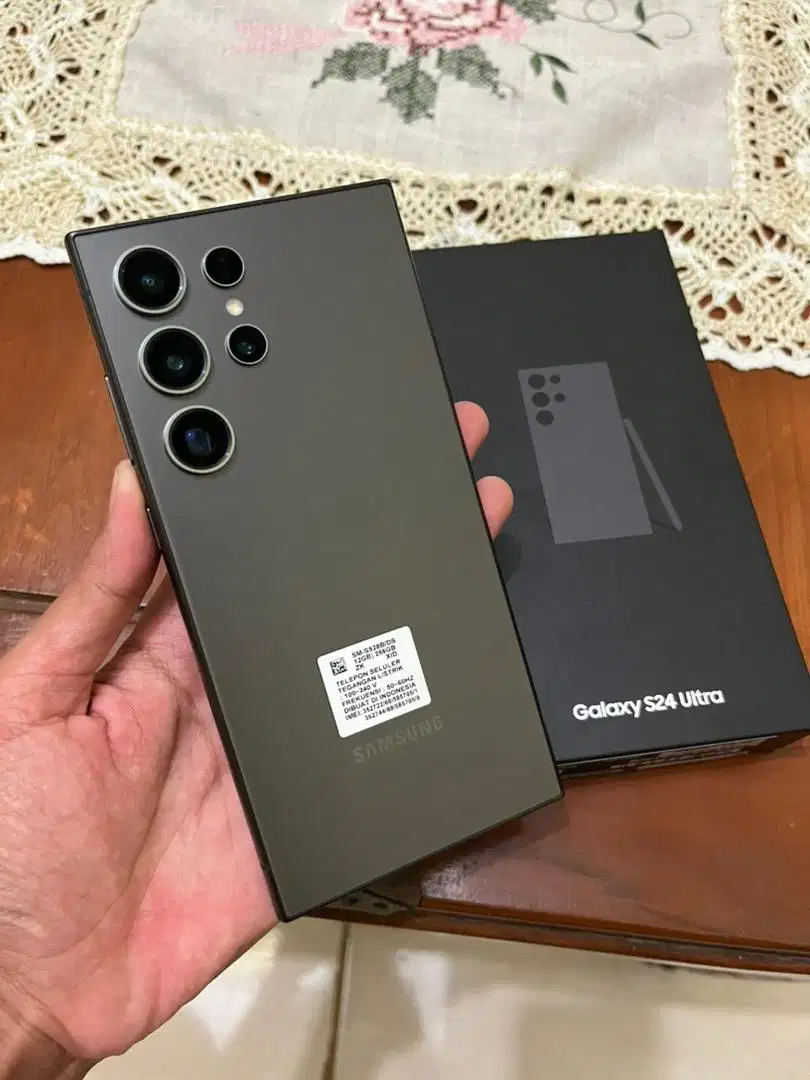 samsung s24 ultra 256gb like new garansi panjang