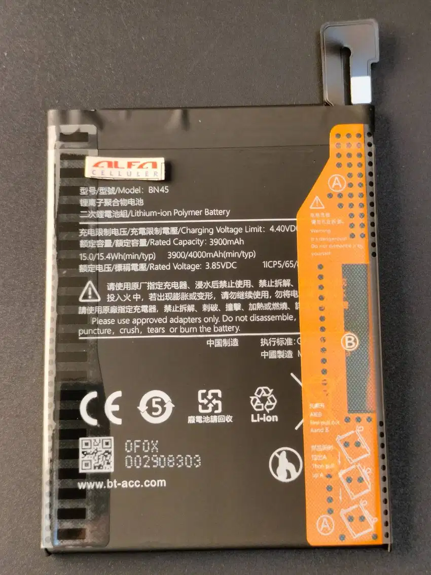 Baterai Xiaomi Redmi Note 5 Note 5 Pro BN45 Redmi Note 6 NOTE 6 PRO