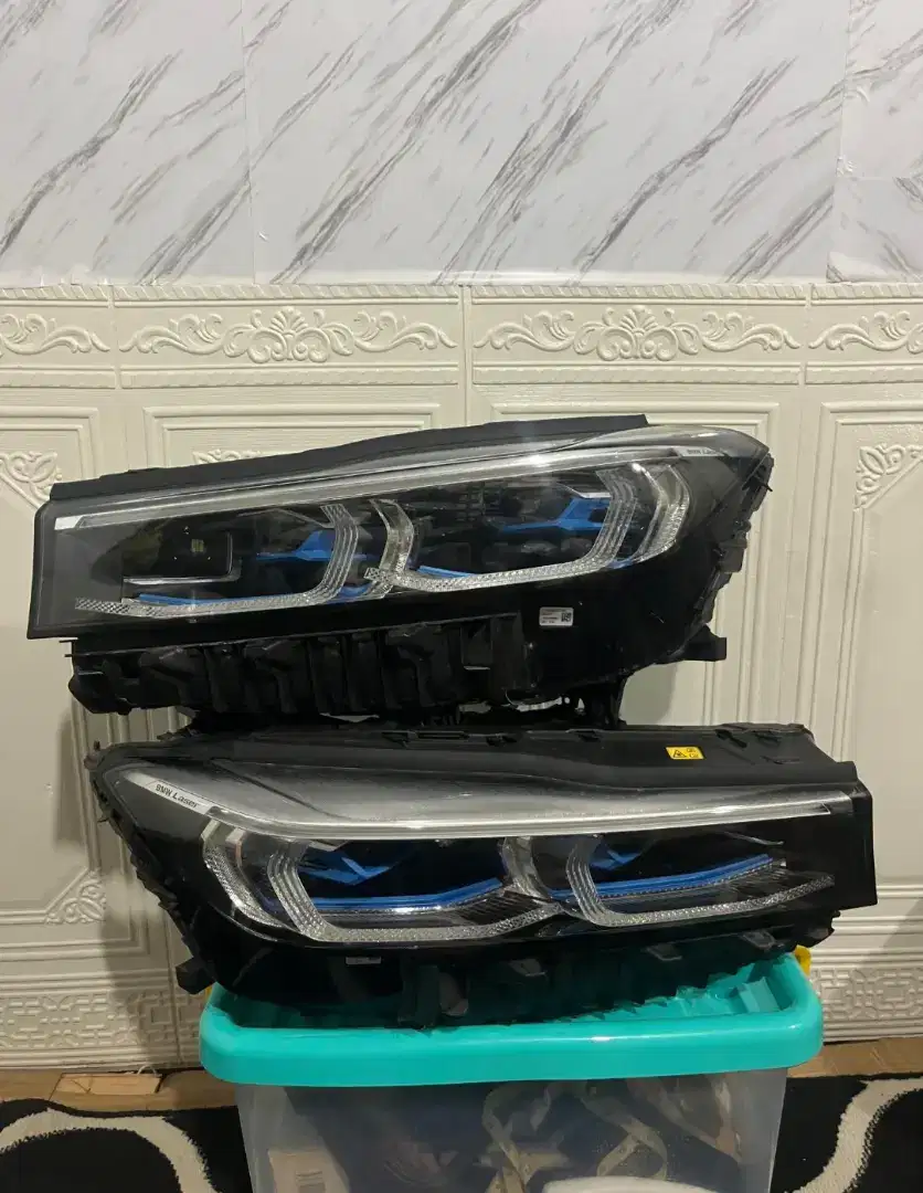 HEADLAMP LAMPU DEPAN BMW SERI 7 G11 G12 LASER KANAN KIRI ORIGINAL