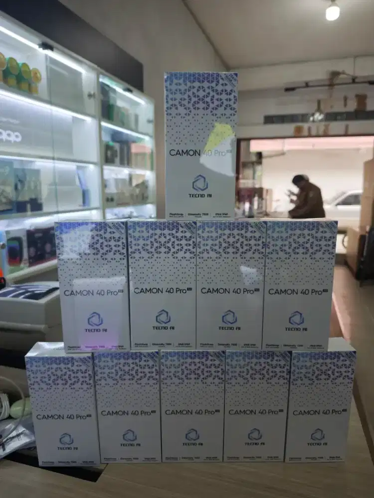 TECNO CAMON 40 PRO 5G RAM 8+8/256GB GARANSI RESMI TECNO