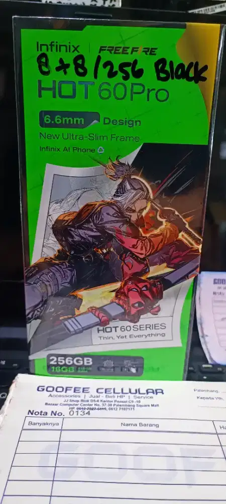 Infinix Hot 60 Pro 8/256 GB  resmi