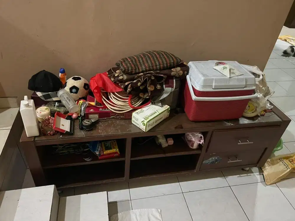 MEJA KAYU PANJANG KAYU ASLI