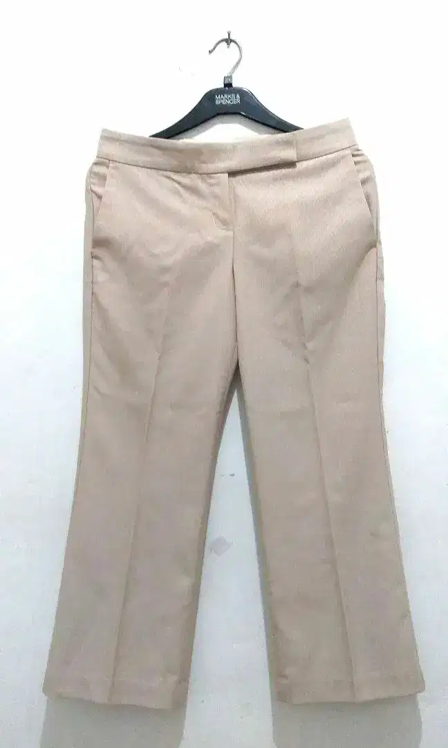 Celana Bahan Cream