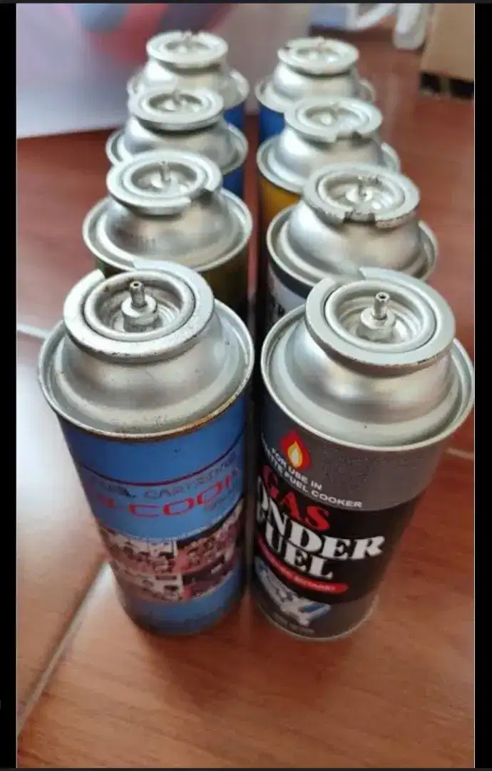 kaleng gas portable kosong