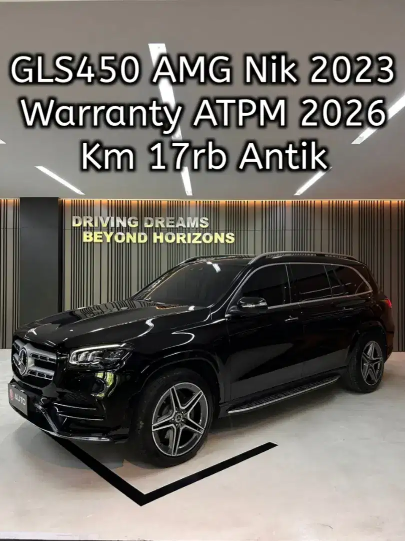 Mercedes Benz GLS 450 GLS450 AMG 2023 Hitam Mercy B1223SC Km17rb
