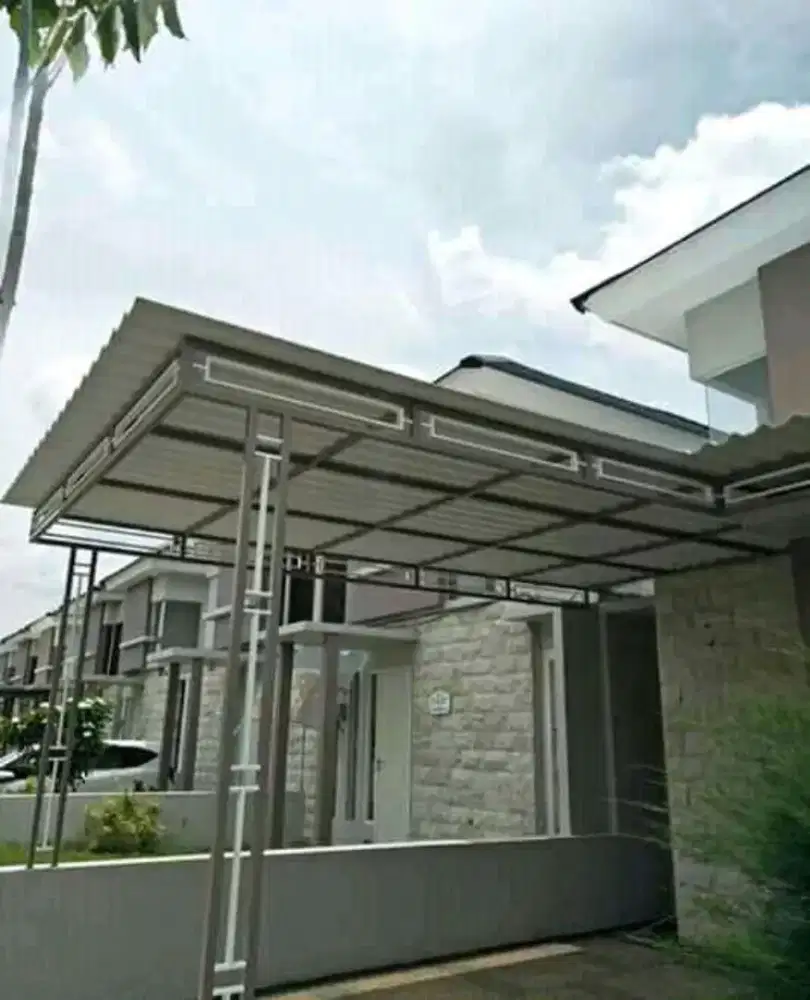 Kanopi baja ringan besi hollow galvanis