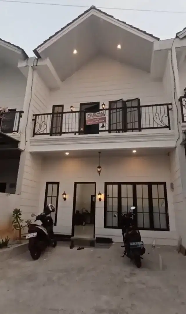 KPR/Cash Rumah Mewah 2lantai Classic America lokasi Tapos Depok