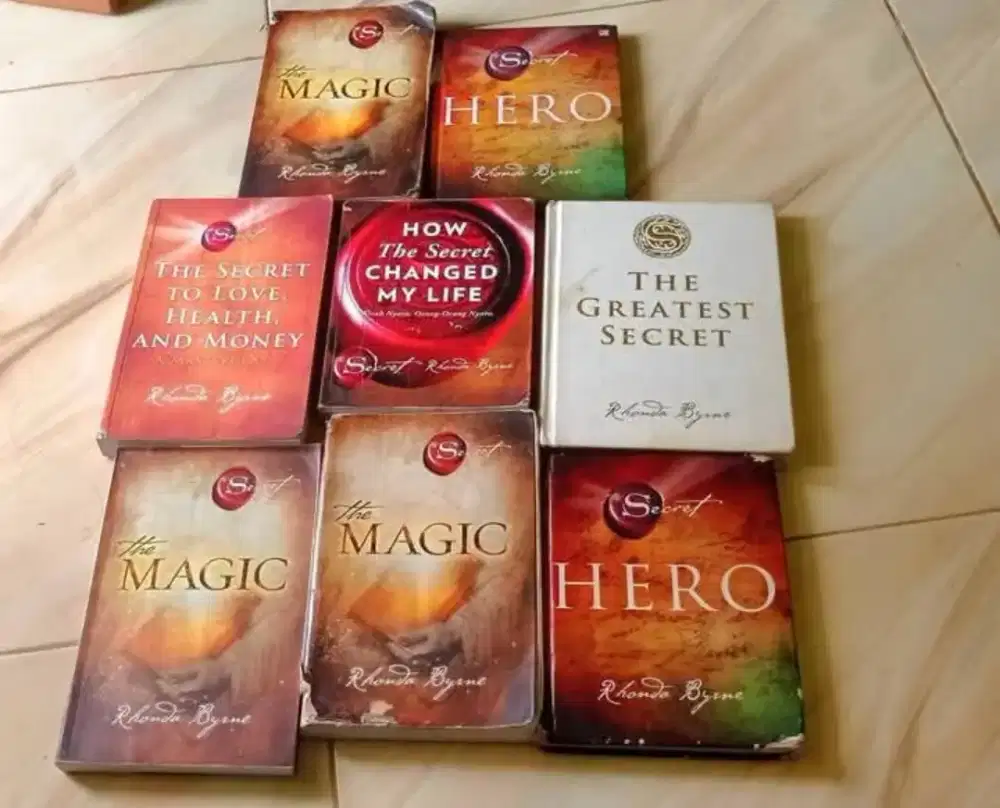 Series rhondra bryne the secret englidh dan indo asli jual murah