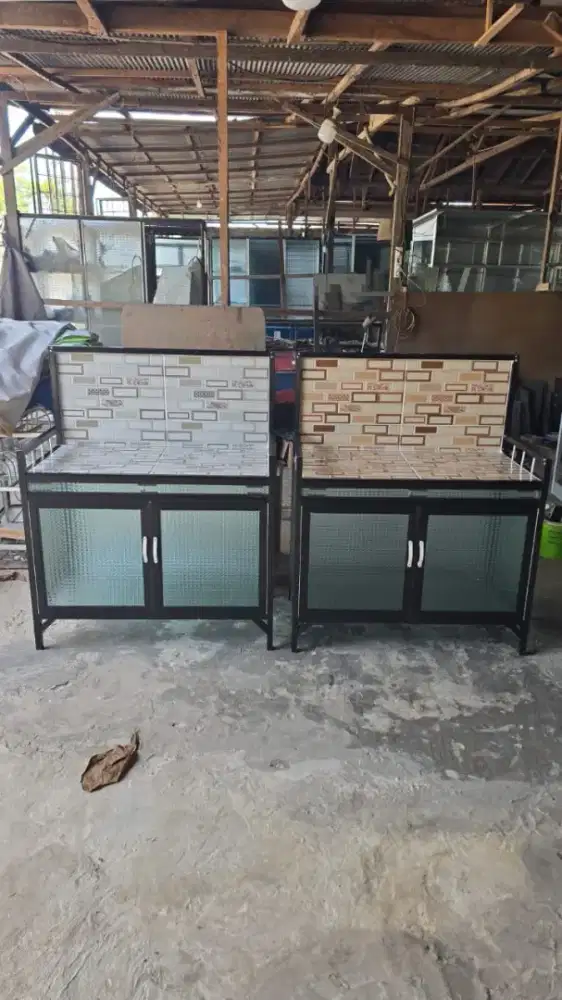 Atang kompor 2pintu alumunium