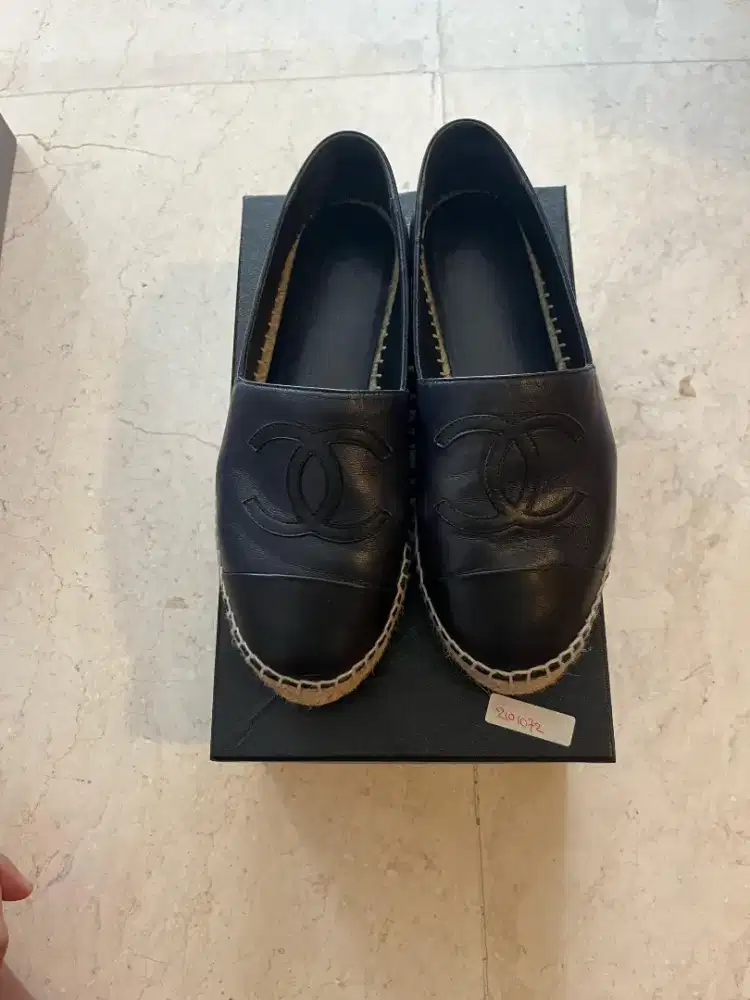Chanel Espadrilles Black Luxury Original!