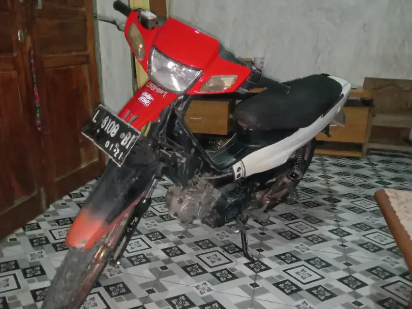 Yamaha Vega th 2005 lengkap mati STNK BPKB faktur ada mesin sehat