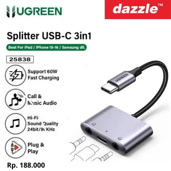 sepliter ugreen type c