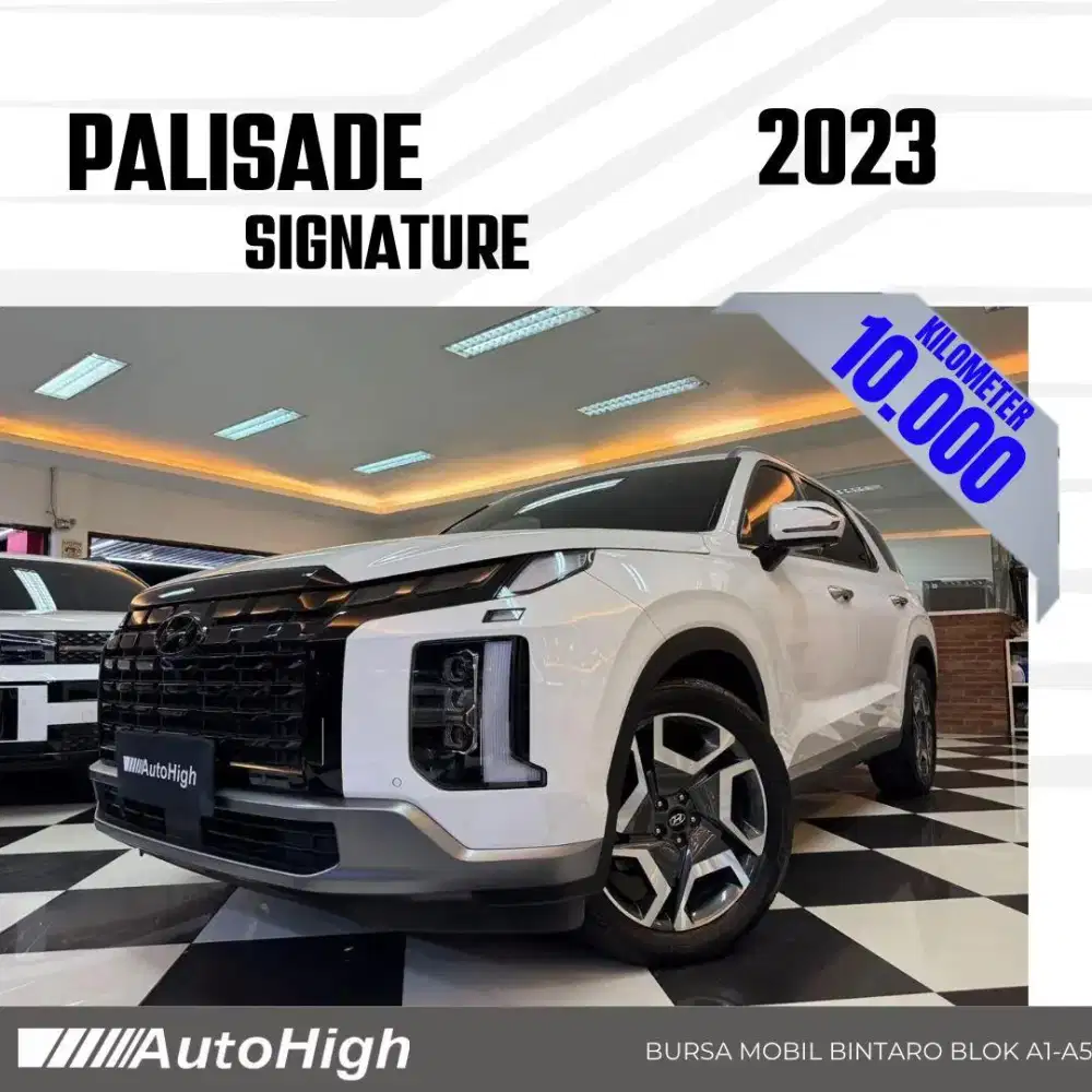 DP10% [Km10.000] Palisade Signature 2023 White Reg 2022 #AUTOHIGH