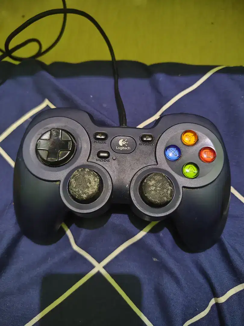 Logitech F310 Gamepad Stik Joypad Controller Game Wired Original