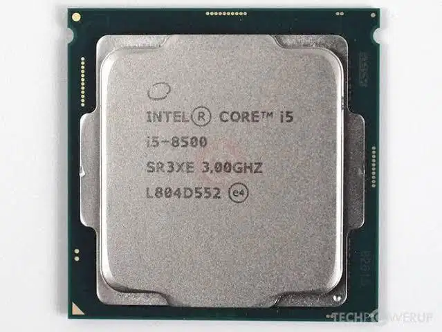Intel i5 8500 new