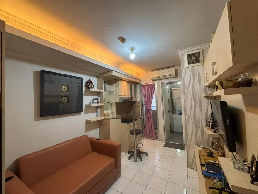 Sewa bulanan lantai rendah 2BRfull furnis apartemen kalibata city