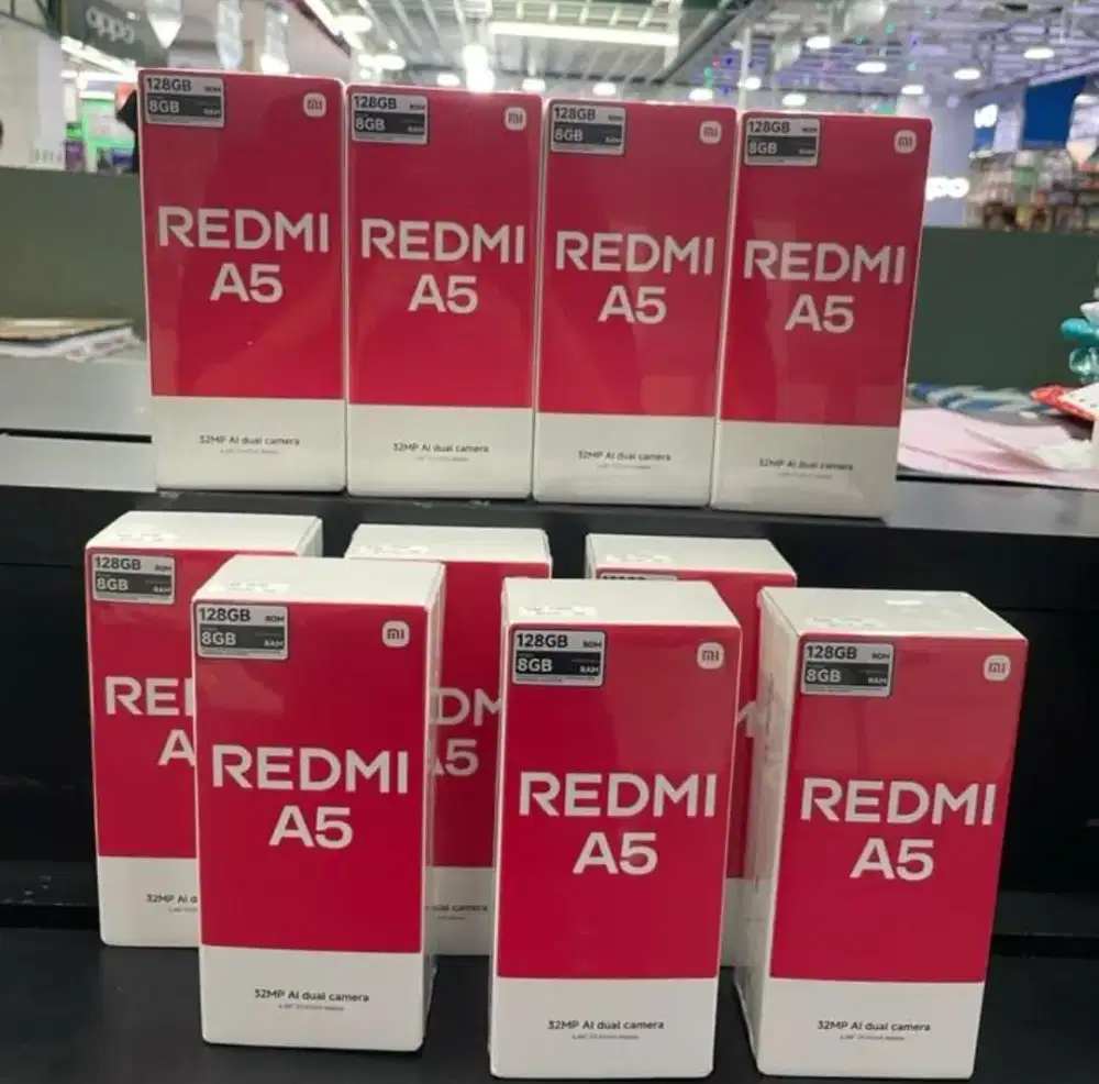 REDMI A5 4+4/128 BARU ORIGINAL GARANSI RESMI 12 BULAN