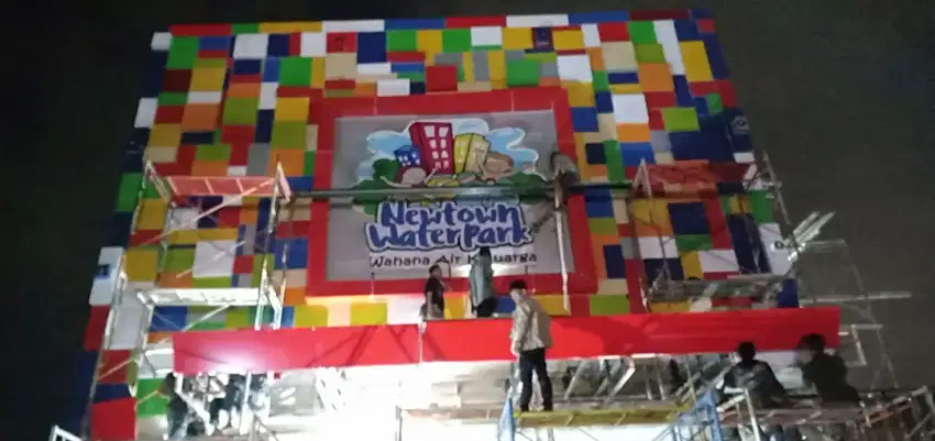 Pasang acp gedung berbagai merek