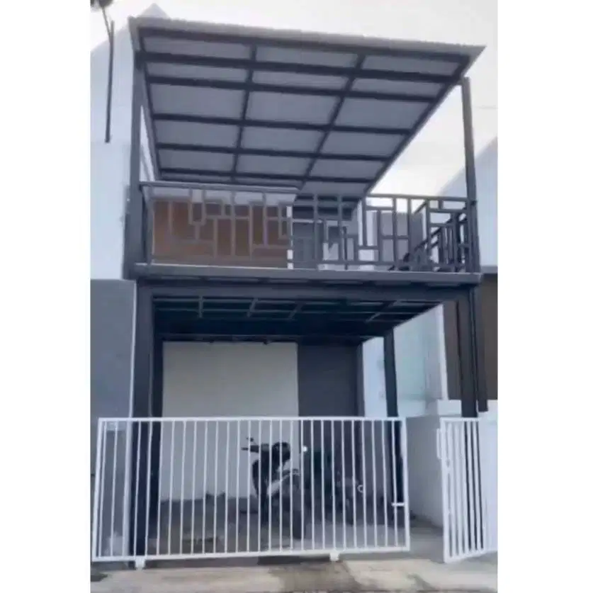 kanopi balkon dengan atap alderon murah bergaransi