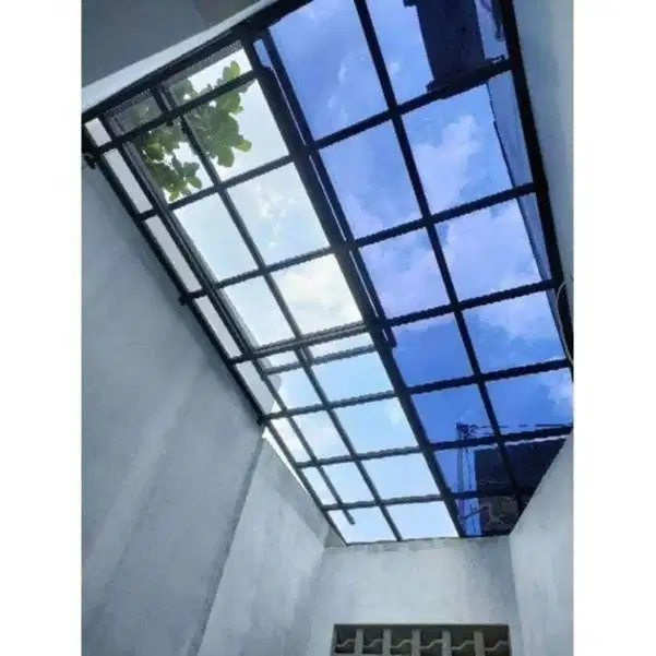 kanopi sleding atap solarflat anti karat dan jamur