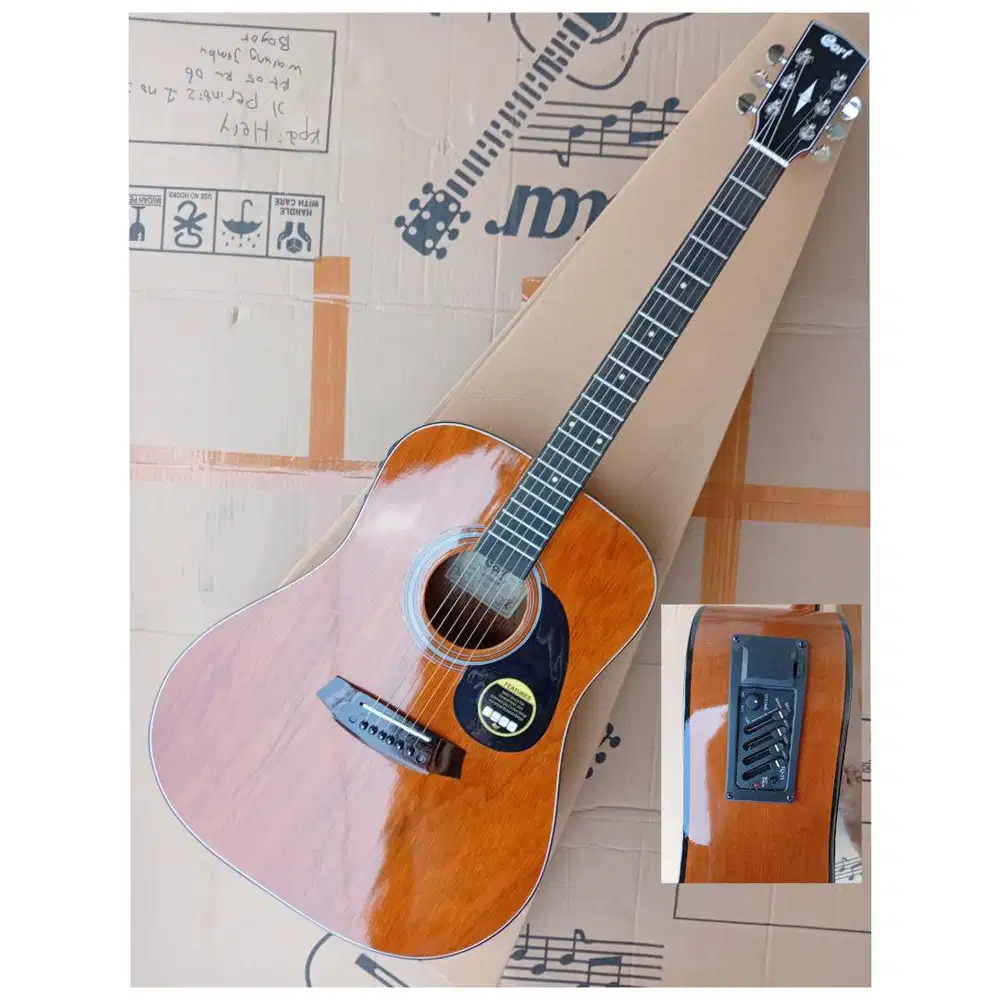 GITAR AKUSTIK/ELEKTRIK JUMBO KONDISI BARU