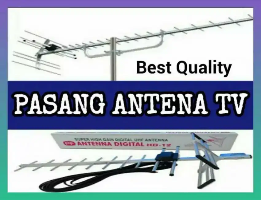 Paket Pasang Antena Tv Digital Dan Instalasi Rapih