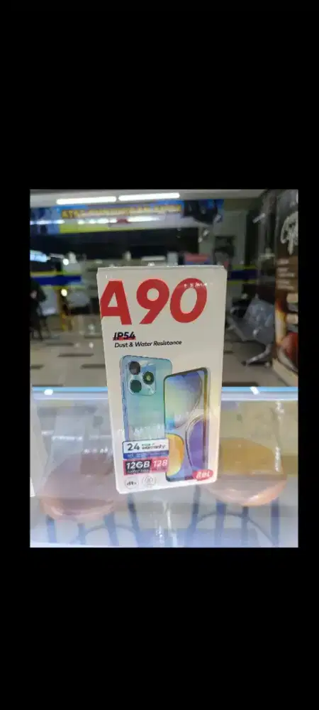 Itel A90 4/128 garansi resmi 2 tahun