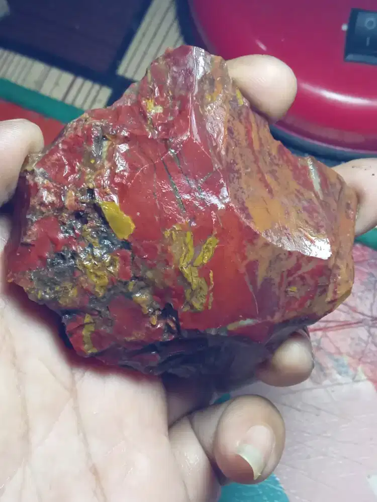 Batu pw edong merah cabe