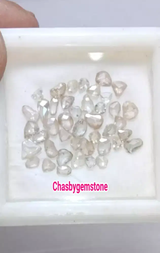 Permata belahan intan berlian-Natural intan Berlian Banjar top luster