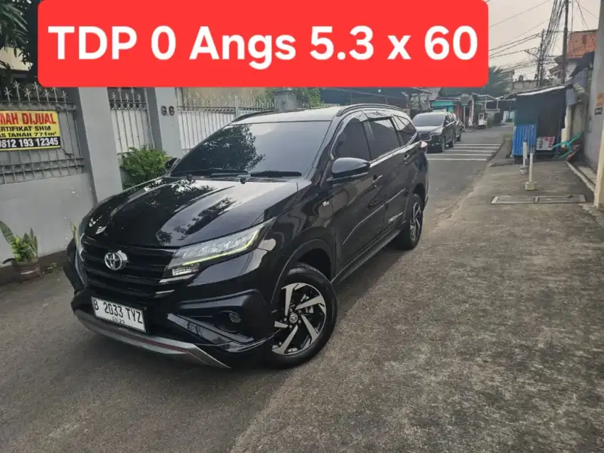 TDP 0 Angs Termurah All New Rush TRD Sportivo 2019 Metic Hitam Low Km