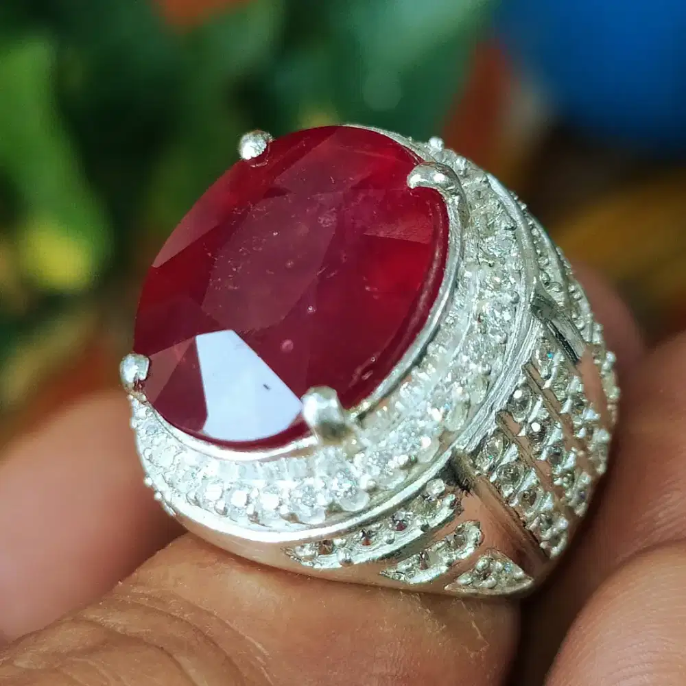 Ruby Fatwa Red Blood big size
