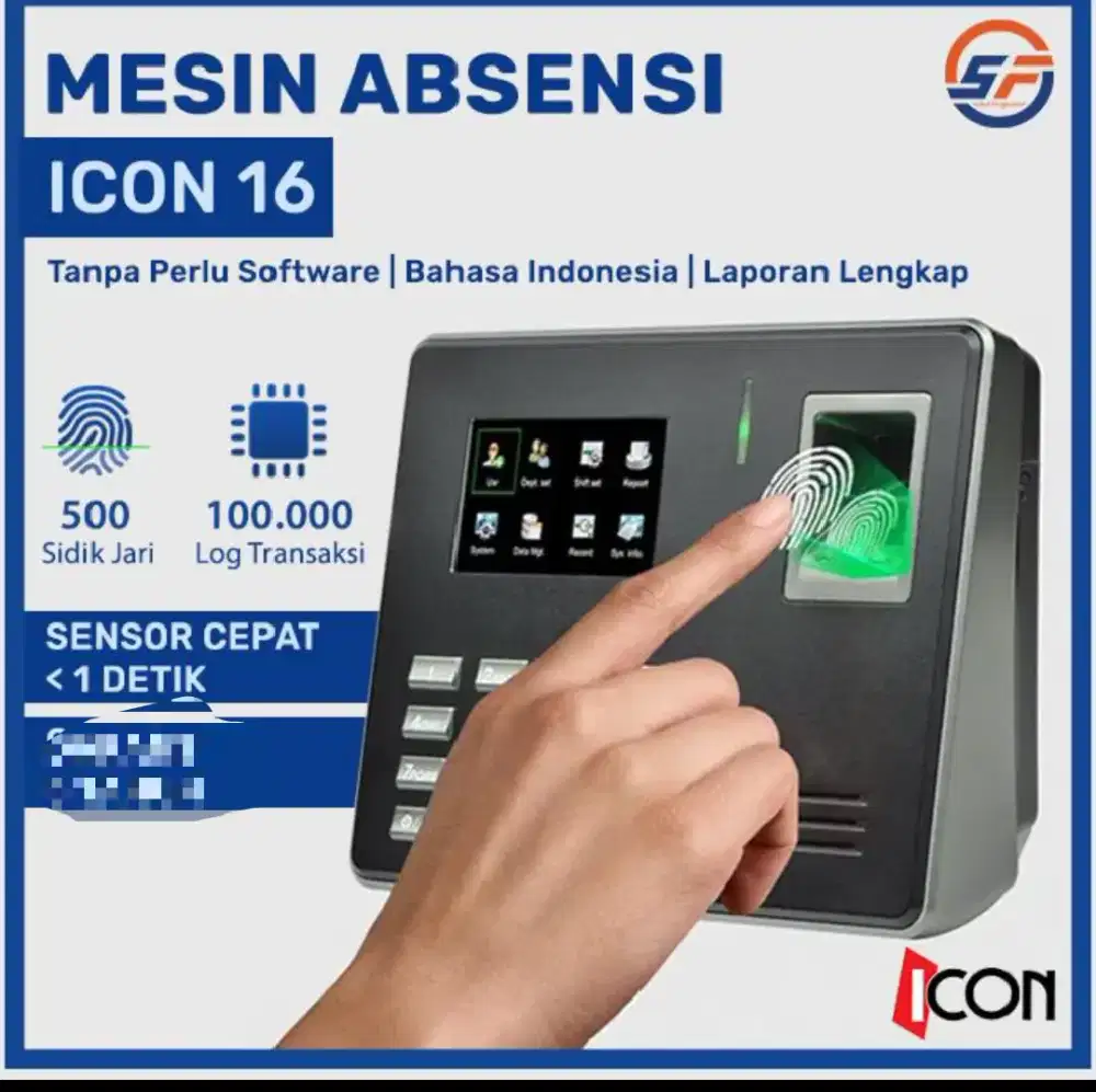 Finger print, alat absensi