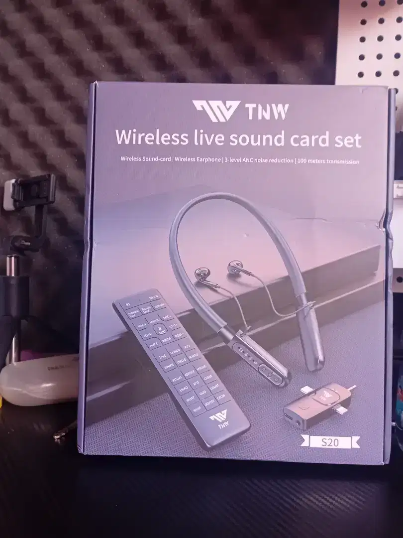 TNW wirelees live sound card set