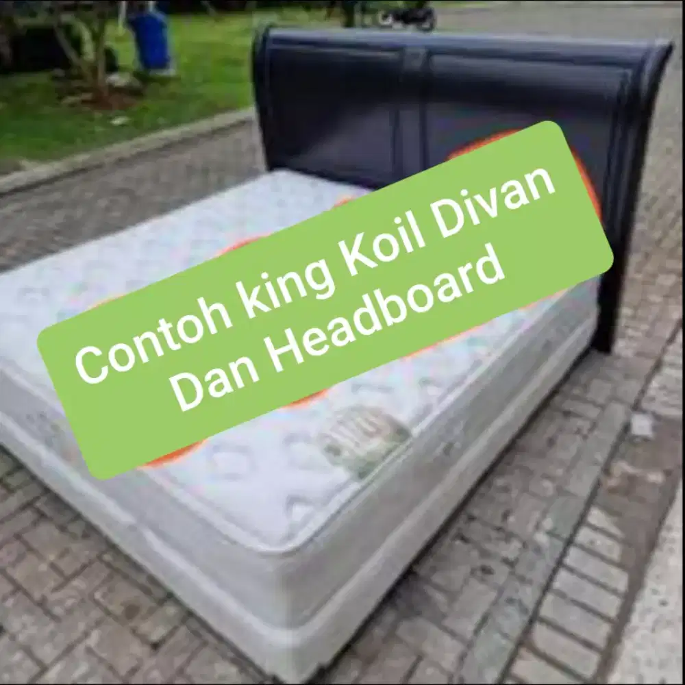Jual Cepat Divan King Koil International Dan Headboard